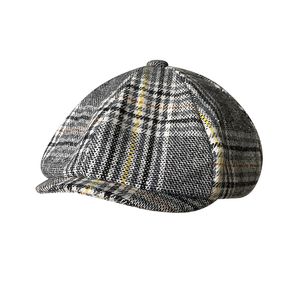 Cappello da uomo vintage Cappello da strillone scozzese da uomo Autunno Inverno Berretti Misto lana Donna Inghilterra Cappello da uomo Gatsby Berretto piatto da uomo BLM372