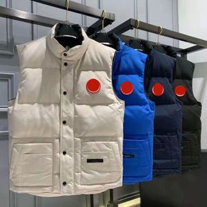 Stand-up collar down vest mens and women NFC quality brand gilet casual Street gilets designer puffer hooded down jackets Parka luxury man outerwear winter coats size