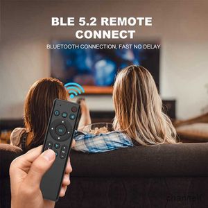 Uzaktan Kontrolörler Bluetooth 5.2 Hava Fare Kablosuz Kızılötesi Öğrenme Akıllı TV Kutusu TV Projektör ve PC Smart Home için Uzaktan Kumanda R230704