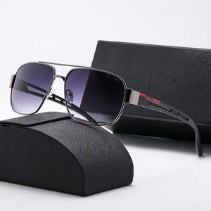 Новые роскошные овальные солнцезащитные очки Goggle Старшие очки на открытые оттенки классические HD Нейлоновые линзы UV400 Пляжные солнцезащитные очки для мужчины прекрасная