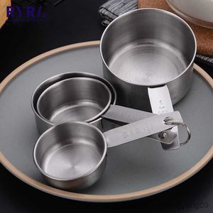 Ölçüm Aletleri Çok Parçalı Set Ölçeği Ölçme Kaşık Paslanmaz Çelik/Plastik Teaspoon Kek Pişirme Unu Gıda Ölçüm Kupası Mutfak Gadgets R230704