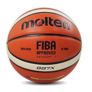 Toplar ABD Basketbol Topu Resmi Boyut 7 Pu Deri Açık Kapalı Maç Eğitimi Erkek Kadınlar GG7X 230703