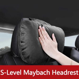 New Top Quality Car Headrest Neck Support Seat / Maybach Design S Class Soft Universal Adjustable Car Pillow Neck Rest Cushion wholesale