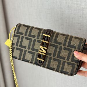 Torebka Luksusowi projektanci Torby Torba na ramię z klapką Crossbody z łańcuszkiem Portfele Skrzynki Głowa Koraliki Łańcuszki Zapinka Torebka Tote Pochette Torebki CJD2307042