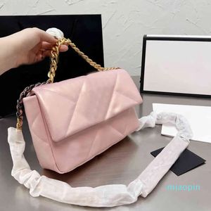 2023-Designer klasik omuz çantası Lady elmas elmas zincir crossbody elmas çantalar zincir bayan çantası