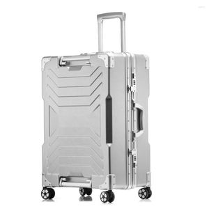 Malas de viagem 20''24''26''29''Large capacidade mala de viagem carrinho bagagem tsa lock koffer mala de viagem rodízios giratórios