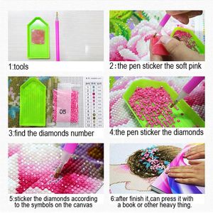 Stitch ab Round Full Diamond Landscape 5D Diamond Målning Golden Manor Diy Diamond Embroidery Kit Dekorativ ny ankomst