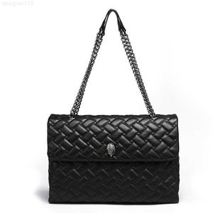 Bolsas de luxo Reino Unido Kurt Geiger Bolsa feminina Lingge Corrente Bolsa tiracolo Coruja Pássaro Cabeça Bolsa de ombro Bolsa grande