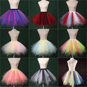 Saias arco-íris tutu saias de balé em camadas princesa princesa em camadas puff saia mini saia tutu curta anágua para mulheres e meninas 230703