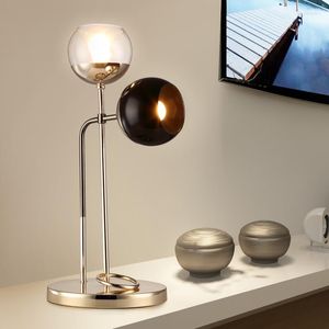 Table Lamps Simple Post-modern Double Headed Glass Light Living Room Study Bedroom Desk Lamp Industrial LED Office LO71810