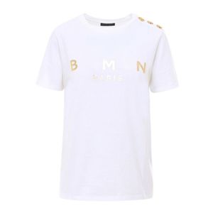 23ss Herr T-shirt sommar lyx designer kvinnor mönster klassiskt svart och vitt mode casual topp 100 bomull matchande kostym storlek S till XXXXL