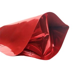 Resealable Mylar BagsFed Ex 10 colors Stand Up Smell Proof Bags 2 side colored Food Storage plastic packaging bag