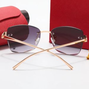 2023 Sunglasses Art Style Fashion Luxury Designer Sunglasses Women's and Men's Glasses Metal Frame