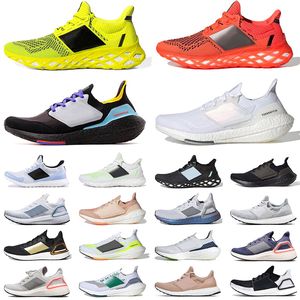 DNA Web 22 Ultra boost 21 Ultraboost 20 UB 19 6.0 Tennis Running Shoes Mens Womens Designer Triple Black Solar Yellow White James Bond Orange Sports Sneakers Trainers