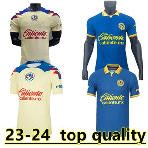 Fãs jogador Liga MX Club America 2023 2024 Camisas de futebol R.MARTiNEZ GIOVANI F.VINAS casa fora 3º treino 23 24 futebol masculino e feminino camisa S-3XL 888888