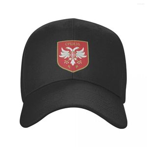 Ball Caps Punk Serbia Football Gift Baseball Cap Men Women Breathable Dad Hat Sun Protection