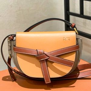 Gate Dual Cross Body Puzzle Saddle Tote Bag Wallets Outdoors Women Clutch Handbags Shoulder Designer Bag Mens Genuine Leather Fashion Evening Messenger Bags