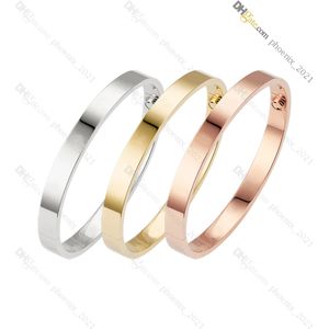 Designer Bracelet For Women Screw Bracelet Titanium Steel Bracelets Gold-Plated Never Fading Non-Allergic,Gold/Silver/Rose Gold; Store/21621802