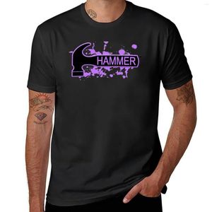 Linne för herr Hammer Bowling T-shirt Sommarkläder Kortärmade herrkläder