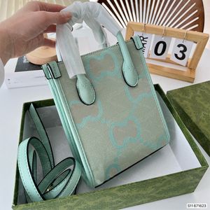 2023 Дизайнеры Женщины холст на плечах сумки Jumbo G Buckte Bags Design Design Mini Totes роскошные сумки кросс -кузов кошелек 2307041bf