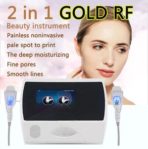 2 IN1 RF MicroNeedle THERMAL Beauty Machine Facial Equipment Stretch Mark Acne Wrinkle Removal Needl Latest Needle Microneedle face lift