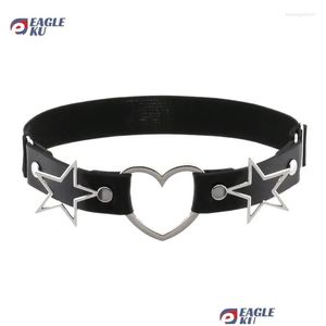 Завязки Eagleku Punk Heart neg rap raff star star hargound fashion gold cosplay аксессуары harajuku egirl jewelry deli dhvsa