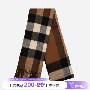 Sciarpe invernali Fashion Bur al dettaglio in vendita Autunno e New Plaid Nappa Cashmere Warm Simple Double Sided Scarf Neck