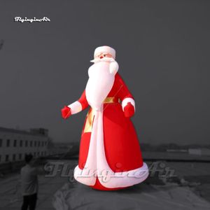 Festival Gonfiabile Gigante San Nicola Rosso Babbo Natale Palloncino 6m (20ft) Air Blow Up Babbo Natale Modello Per Natale E Capodanno Decorazione Esterna