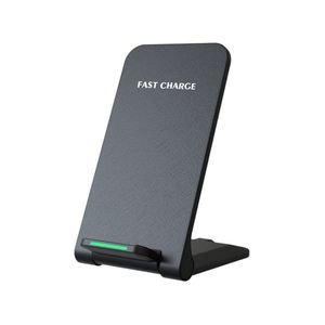 15W Wireless Charger Stand Pad For iPhone 14 13 12 Pro Max 11 Foldable Qi Fast Charging Station for Samsung Note 20 S21 S22 S23 Ultra in Retail Box