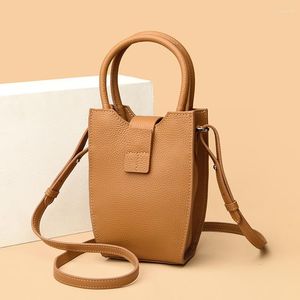 Вечерние сумки искренние кожаные женщины для плеча на плечо для роскошных дизайнерских дизайнерских сумочек маленькая женщина Crossbody 2023 Mini Ladies Bolsas