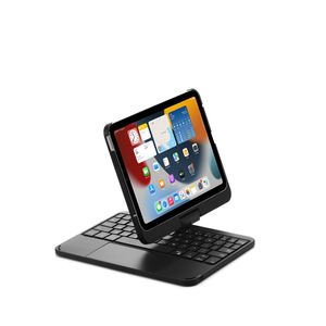 マジック Bluetooth キーボードケース 8.3 インチ iPad Mini 6 用タッチバックライト付き折りたたみ式 360 回転可能な磁気カバー