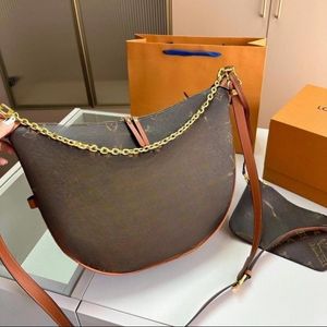 Borsa firmata Luxurys Borsa a tracolla da uomo e da donna Borsa a tracolla Borsa firmata Crescent Stile classico Moda Borse da uomo e da donna di lusso Borse portafogli.