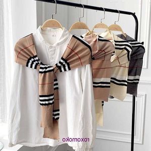 Moda Kış Accanları Satılık Perakende Klasik Ekose Striped Eşarp Şalları Koşullu Oda Ofis Omuz Koruması ve Boyun Yalıtım T H5PX