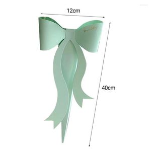 Gift Wrap 5Pcs Romantic Flower Box Unique Bouquet Bag Convenient Exquisite Outlook Handmade Bow Fairy Single