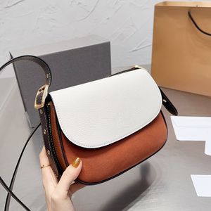 Designer Willow Saddle Crossbody Kleo Handle Bags Shoulder Hobo Handbag Classic Plain Leather Wallet Purse Adjustable Belts Underarm Satchels Bag 22cm