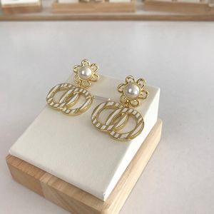 Modedesigner Perle Ohrringe Frauenohrringe Ohrringe Luxusohrringe Ohrringe 925S Silberschmuck Klassiker