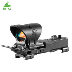 C-MORE Red Dot Tactical RMR Regolabile 4MOA IPSC Sight Reflex Ottica Sight 20mm Regolabile Caccia MRS 1X