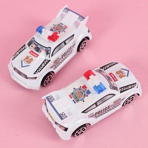 Brinquedos de festa 2 peças modelo de carro de simulação de plástico na parte de trás dos brinquedos para crianças meninos lembrancinhas de aniversário brindes de enchimento de pinhata