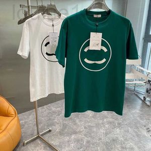 T-shirt da uomo firmata 2023 Versione avanzata T-shirt da donna Francia Parigi Abbigliamento alla moda c Lettera Stampa grafica Coppia Moda Cotone Girocollo Canale Uomo e