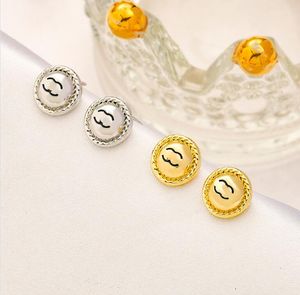 Женская 18 -каратная золотая дизайнерская серьговая серьга роскошная марка