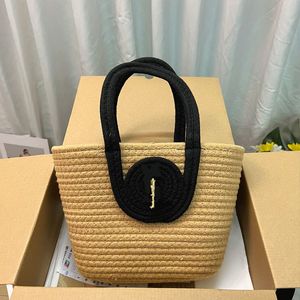 Cesta de Legumes Tecido Tote Bolsa de Compras Moda Letras Algodão Corda Mulheres Bolsas de Praia Bolsa Forro com Cordão Tecer Bolsa de Mão