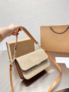 Designer Coch handbag luxury crossbody tabby shoulder bag for women genuine leather female fashion sacoche borse letters bolso lady cross body bag flap designer bag