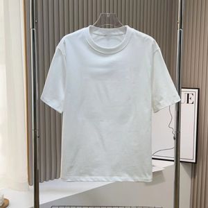 Mens T Shirt Tasarımcı İşlemeli Kısa Kollu Erkek ve Kadınlar Yaz T-Shirt Koreli Versiyon Moda Markası Loose Çift T-Shirt