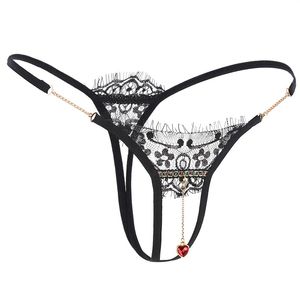 Lingerie Sexy Feminina Erótica Calcinha Aberta Na Virilha Pornô Renda Bordada Roupa Interior Transparente Sem Virilha Sex Wear Tanga fio dental194c