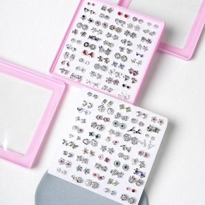 Örhängen Fabrikserbjudande direkt 100 par Set Plast Anti Allergy