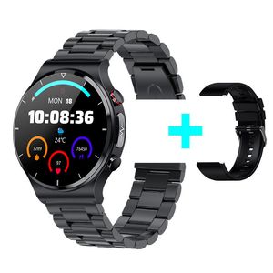 newst LIGE Relógio Inteligente Men Monitor de Temperatura Corporal ECG PPG Sports Fitness Tracker Relógio Carregador Sem Fio Smartwatch Para Android IOS