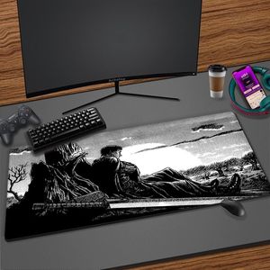 Rests Mouse Pad Berserk Guts Anime Dywan Gamer 90x40cm Xxl Gaming Accessories Varmilo Keyboard Computer Mousepad Cs Go Dota Desk Mat