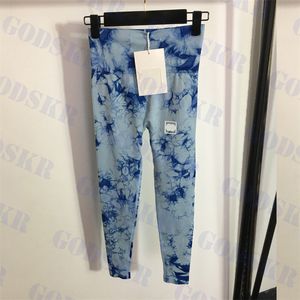 Designerskie spodnie damskie Letter Logo Yoga Pant Sportowe legginsy Modne drukowane spodnie dresowe w dwóch kolorach
