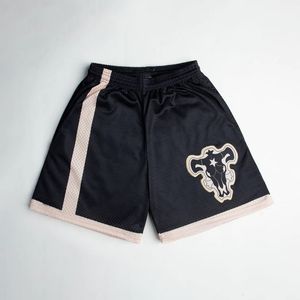 Męskie spodenki anime szorty mężczyźni kobiety czarna koniczyka 3D Print Shorts Szybkie sucha siatka swobodne spodnie na lato do fitness jogger trening 230704