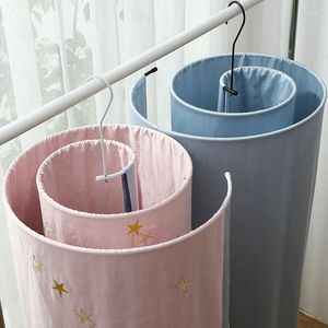 Hangers Round Spiral Quilt Sheets Hanger Stainless Steel Rotating Drying Rack Save Space For Clothes Blanket Outdoor Home Balcony